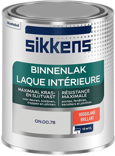 Sikkens - Binnenlak Hoogglans - On.00.78 - Mengverf - 750 Ml