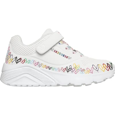 Meisjes sneakers Skechers Uno Lite Heart Craze