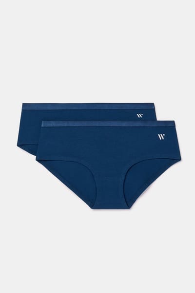 Woody Dames Hipster Duopack Donkerblauw L