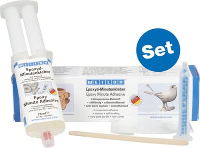 Weicon Epoxy Minuut – 2-componenten universeellijm – 24 ml