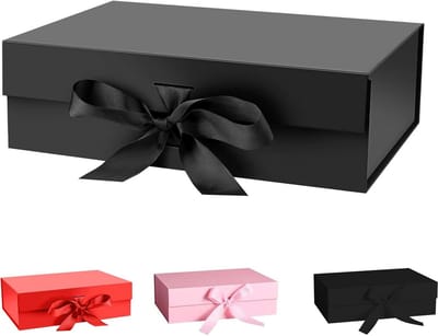 Luxe Geschenkdoos met Deksel, Vierkant en Opvouwbaar voor Cadeaus