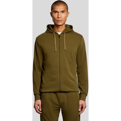 Hooded sweatshirt met rits Lyle & Scott Lightweight