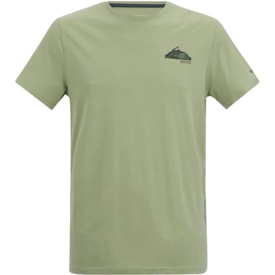 Heren T-shirt met korte mouwen en grafische print, ademend en luchtig.