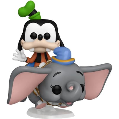 Pop! Disney: Disney World 50th Anniversary - Rides Super Deluxe - Goofy at the Dumbo Attraction