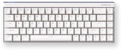MCHOSE Ace68 - Air Snow White 65% Hall Effect Kailh Magnetic God Magnetische Switch 8K Hz RGB Hotswap Mechanisch Gaming Toetsenbord (MC-Ace68Air-7)