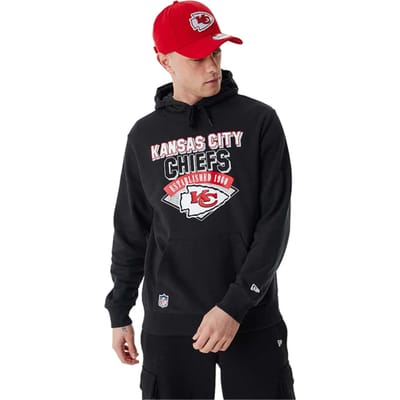 New Era NFL Kansas City Chiefs Hoody Zwart