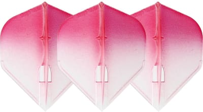 L-Style Champagne L1 Standard 2-Tone CWH×Red - Dart Flights