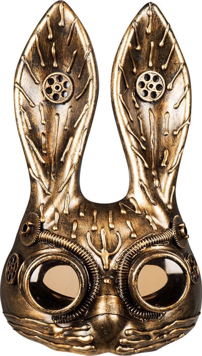 Boland - Masker Steambunny - Volwassenen - Robot - Steampunk- Sciencefiction