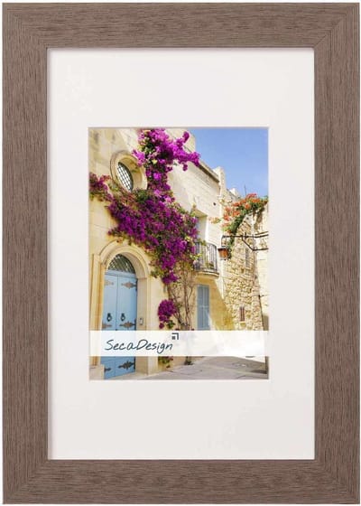 SecaDesign Forest Fotolijst - Fotomaat 10x15 / 7x10 cm - Grijs