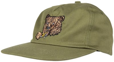 Santa Cruz Braun Great Outdoors Snapback Pet Groen Man,Vrouw