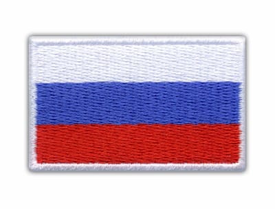 NEO TOOLS – Geborduurde Patch – Russische Vlag – Duurzaam – Kleurrijk – Opnaaibaar