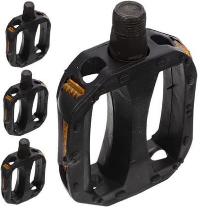 Fietspedalen Kinderen - Vervangende Pedalen - Veilig Fietsen - Ergonomisch Ontwerp - 9.80X7.00X2.00CM - Zwart