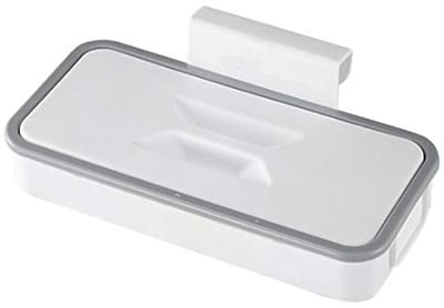 Unyqoos® Handige draagbare afvalzakhouder met deksel voor keuken en camper