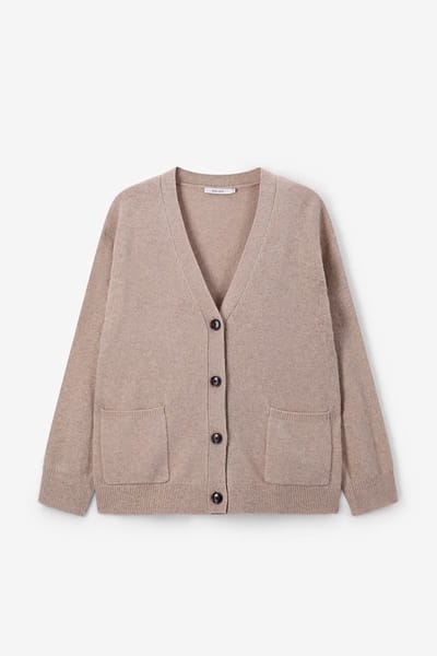 Sissy-Boy - Beige vest met V-hals