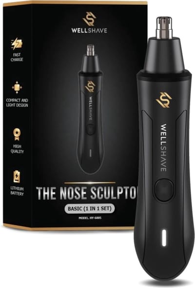 Neustrimmer Basic - Neushaar trimmer - Gezichtsverzorging - USB oplaadbaar - 166 cm - null