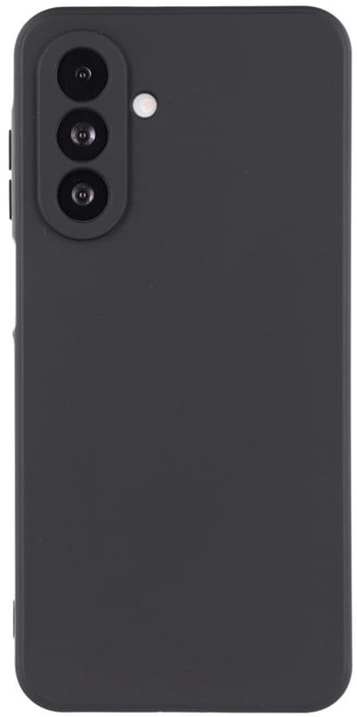 Coverup Hoesje - Geschikt voor Samsung Galaxy A17 Hoesje - Coverup Colour TPU Back Cover - Charcoal Black