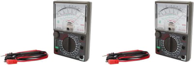 Analoge Multimeter - Volt Ohm Meter - Elektrische Metingen - Hoge Nauwkeurigheid - 531 Gram - Zwart