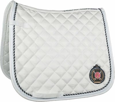 Zadeldek -Polo Classic- wit Dressuur