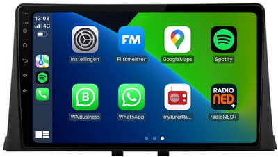 CarPlay autoradio geschikt voor Citroën Berlingo | 2019 t/m 2023 | Android 13 | Draadloos Apple CarPlay & Android Auto | 2GB + 32GB | 8-Core processor | Davilon | 2025 model | 2019 2020 2021 2022 2023 | Bluetooth & Wifi