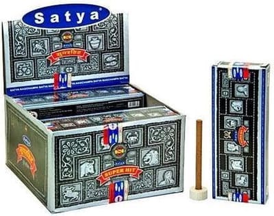 Satya Superhit Dhoop Stokjes - Wierook stokjes - 10 stokjes - Positiviteit!