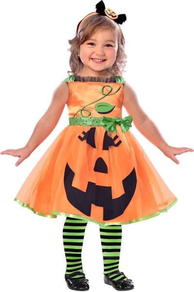 Amscan Kinderkostuum Cute Pumpkin Meisjes Polyester Maat 4-6 Jaar
