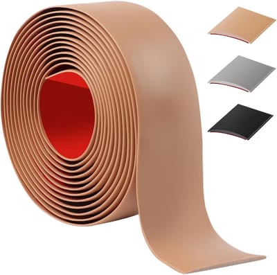 Flexibele PVC Zelfklevende Dorpelstang 400 cm - Overgangsprofiel voor Vloeren en Tegels