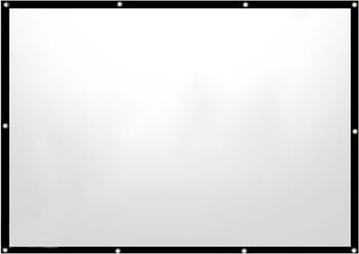 Projectiescherm Buiten - Opvouwbaar Scherm - Film Avonden - Scheurvast Polyester - Tot 120 Inch - Grijs