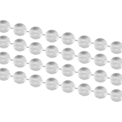 10m/rouleau 10mm Perles de Ficelle Acrylique Type Cristal Rideau Décoration Mariage Anniversaire Bricolage #1 gray