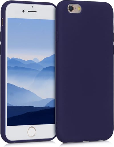 kwmobile telefoonhoesje geschikt voor Apple iPhone 6 / 6S - Hoesje voor smartphone - Back cover in deep ocean