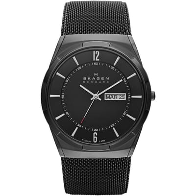 Skagen Melbye SKW6006 Herenhorloge 40 mm - Zwart