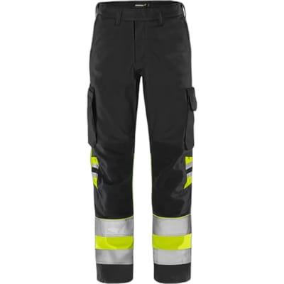 Hoog zichtbare werkbroek klasse 1 Fristads Green 2668 GPLU