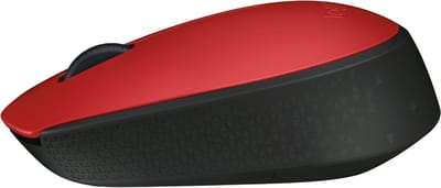 Logitech M171 - Draadloze Muis - Geschikt voor PC/Mac - Inclusief USB Mini Receiver - Rood