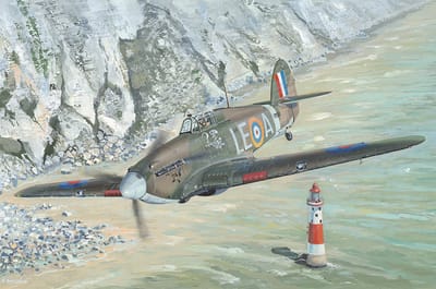 HobbyBoss Modelbouwpakket Militaire voertuigen - 81777 Hurricane Mk.I Plastic - 1:48 - Modelbouw