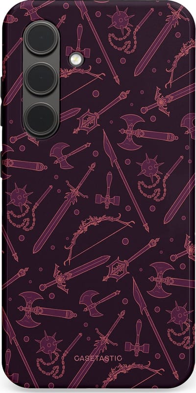 Casetastic Hoesje Geschikt voor Samsung S24 - Stijlvolle Beschermende Duo-layer Case - Morgenster