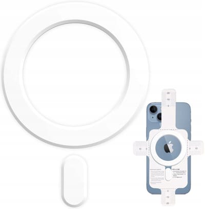 Tech-Protect Magmat MagSafe Ring - Universeel, Wit