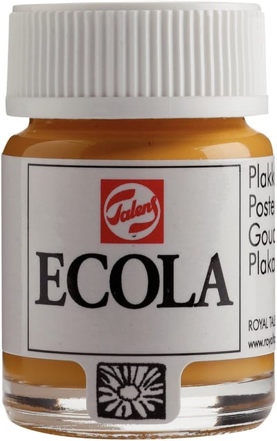 Bruynzeel - Ecola Gouache Bottle 16ml Yellow Ocher 227