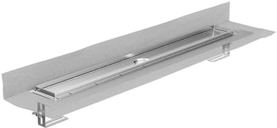 ACO ShowerDrain M+ Douchegoot 700x84mm zonder afvoer FlvertiEdelstahl inklAfdichtingsmanchet, 9010.87.10
