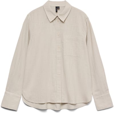 VERO MODA - VMCAIA LS SHIRT WVN NOOS - Dames - Blouses