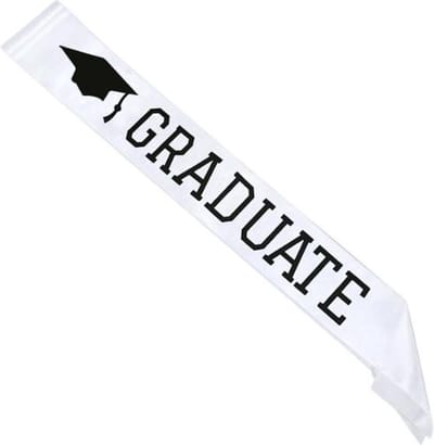 New Age Devi - Afstudeer Sjerp - Geslaagd Versiering / Cadeau - Unisex - Wit - Graduate