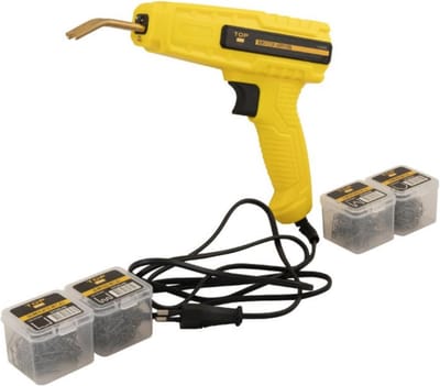 Topgear Kunststof laspistool - veelzijdig herstel - 400 nietjes - 230V - 43W - max 400°C