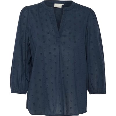 Kaffe Dames Blouse Blauw KAjollia
