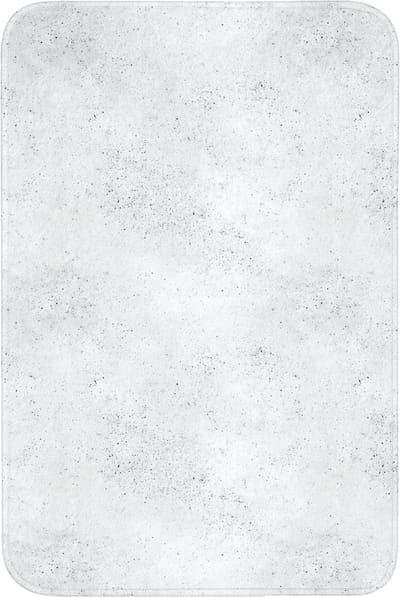 Badmat 60x90 cm - Antislip - Lichtgrijs - Betonstructuur - Subtiel - Badmatten voor badkamer - Badkamermat - Douchemat - Badkamer mat