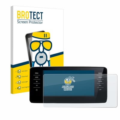 BROTECT - Screenprotector voor Skoda Scala Infosystem Amundsen 9.2" 2022 - Folie Beschermfolie Beschermglas matte