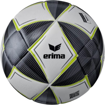 Erima Senzor-Star Match (Size 5) Wedstrijdbal - Grijs / Zwart | Maat: 5