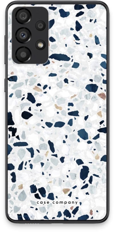Case Company® - Hoesje geschikt voor Samsung Galaxy A33 5G hoesje - Terrazzo N°1 - Soft Cover Telefoonhoesje - Bescherming aan alle Kanten en Schermrand