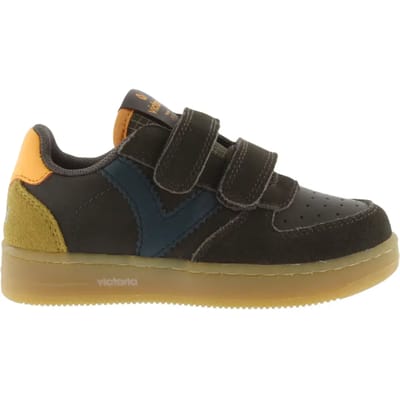 Gestreepte sneakers van kunstleer voor baby jongens Victoria Tiempo