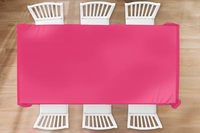 Tafelkleed - Tafellaken - 260x130 cm - Karmijn - Kleuren - Palet - Roze - Binnen en Buiten