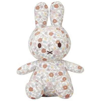 Little Dutch Nijntje Miffy x Dutch - Vintage Flowers Full Color Knuffel 25cm Babyknuffels