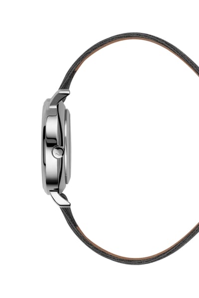 ORPHELIA OR11900 - Horloge - Leer - Grijs - 28 mm
