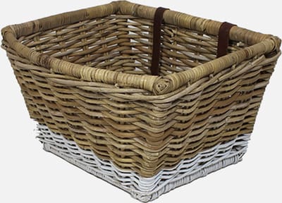 WICKED buikmand grijs/witte onderkant (47x41x26)